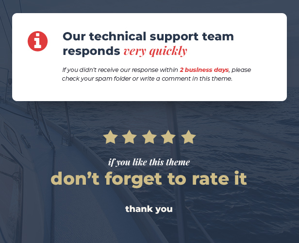 Lamaro - Yacht Club and Rental Boat Service WordPress Theme - 6